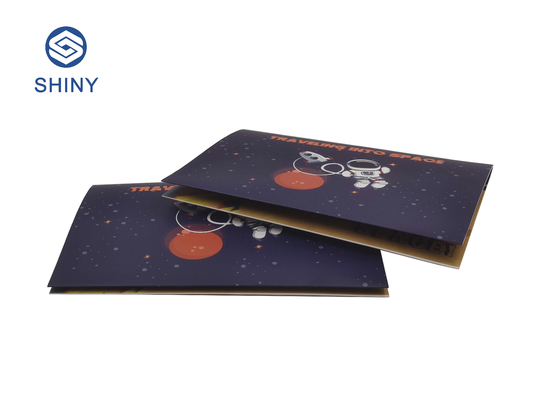 CMYK 4C Musical Recordable Greeting Cards z dostosowanym dźwiękiem