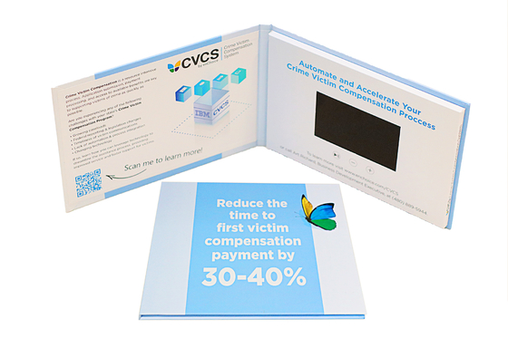 Reklamy Video Brochure Mailer Format muzyczny APE LCD Video Pozdrowienia OEM Certyfikat ROHS
